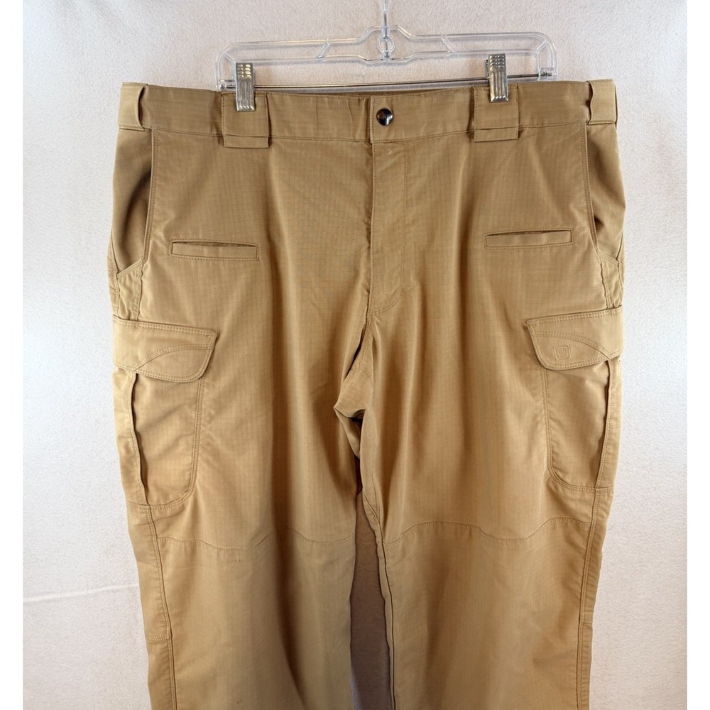5.11 Tactical Stryke Cargo Pants Mens 40x30 Khaki 74369-120 Flex-Tac Stretch